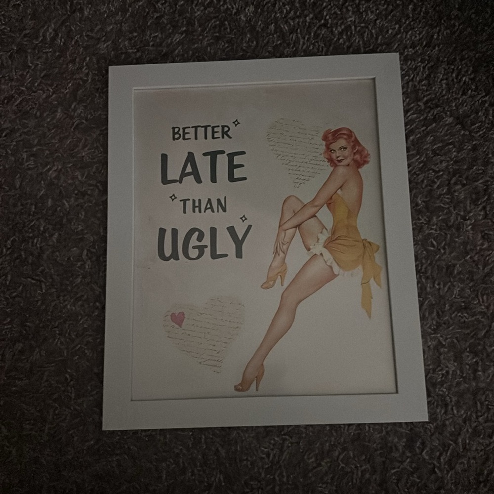 Vintage Style Art Prints - White Frame - Picture 2 of 4